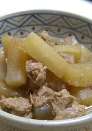 大根とツナの飴色煮-レシピのメイン写真