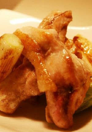 鶏肉とネギの塩胡椒焼き-レシピのメイン写真