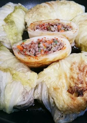 在庫整理!蒸し焼きロール白菜-レシピのメイン写真