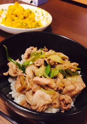10分で作れる!簡単おいしい★ネギ豚丼-レシピのメイン写真