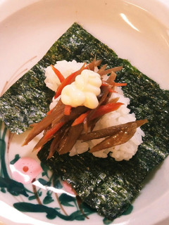 きんぴらマヨ手巻き-レシピのメイン写真