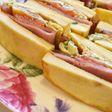 高野豆腐でチーズオムレツサンド♪
