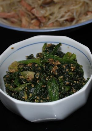 ほうれん草の胡麻和え-レシピのメイン写真