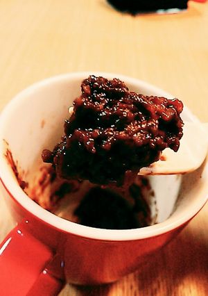 レンジで簡単♡チョコレートケーキ-レシピのメイン写真