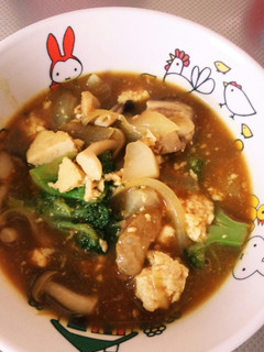 ヘルシー豆腐のカレー-レシピのメイン写真