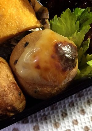 忙しい朝に★ひと口がんものチーズ焼き！-レシピのメイン写真