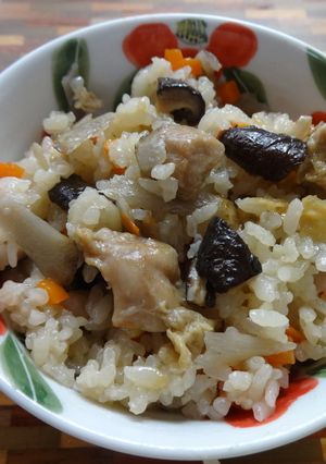 具だくさん!五目炊き込みご飯(^^)-レシピのメイン写真