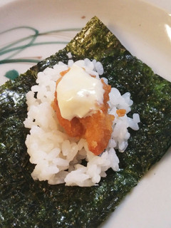 唐揚げ&色んな味のマヨ♪でアレンジ手巻き-レシピのメイン写真