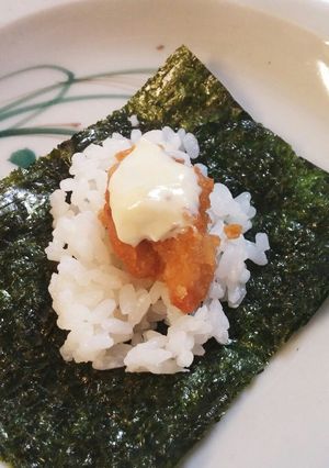 唐揚げ&色んな味のマヨ♪でアレンジ手巻き-レシピのメイン写真
