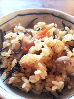 福豆で炊き込み御飯-レシピのメイン写真