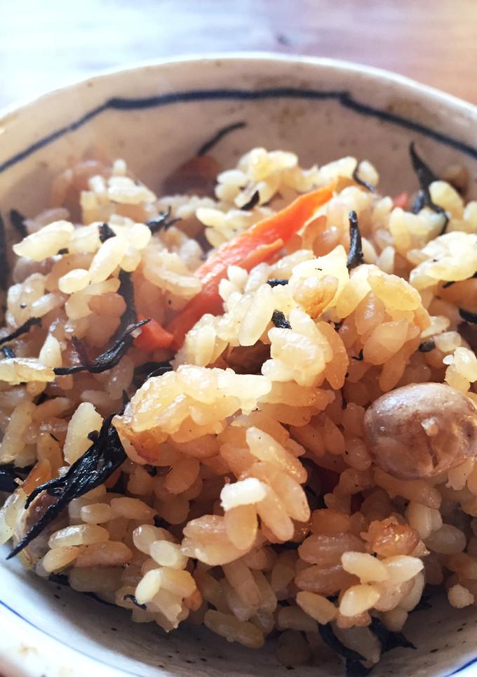 福豆で炊き込み御飯-レシピのメイン写真