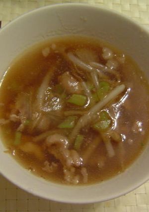 ★新玉ねぎと牛肉のオイスタースープ★-レシピのメイン写真