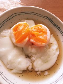 黄身はねっとり白身はとろりな濃厚温泉卵♪-レシピのメイン写真