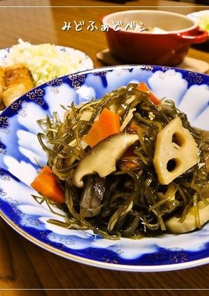 常備菜✿さきいかと刻み昆布の五目煮-レシピのメイン写真