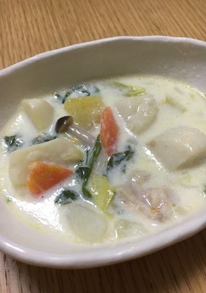 具材の甘味と塩だけの簡単ホワイトシチュー-レシピのメイン写真