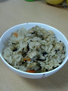 ひじきの煮物でひじきごはん♪-レシピのメイン写真