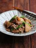 電子レンジで簡単！豚と里芋の簡単煮物