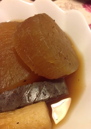 【母レシピ】大胆な大根の隠し包丁!-レシピのメイン写真
