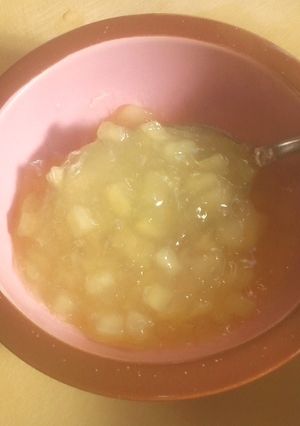 とろ〜り熱々りんごゼリーお腹にやさしいよ-レシピのメイン写真