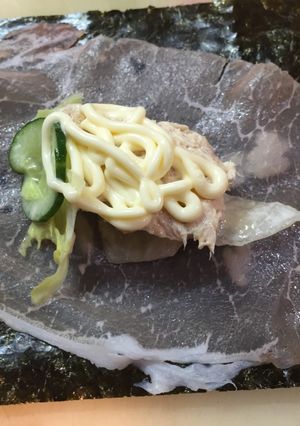 手巻きごはん生ハムツナサラダ-レシピのメイン写真