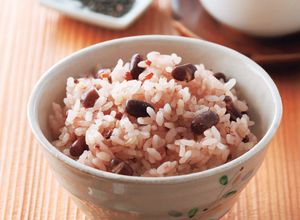 ほんのり桜色♪かんたん小豆ごはん-レシピのメイン写真
