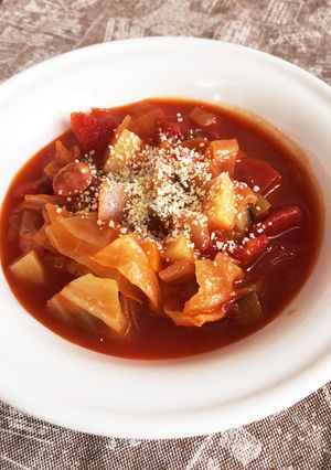 材料簡単♪ミネストローネ-レシピのメイン写真