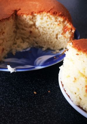 【卵なし】スポンジケーキ02【炊飯器】-レシピのメイン写真