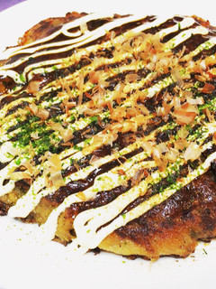 すき焼きの残りでリメイク〜お好み焼き-レシピのメイン写真