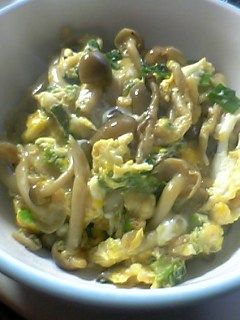 しめじと揚げ玉のきのこ丼-レシピのメイン写真