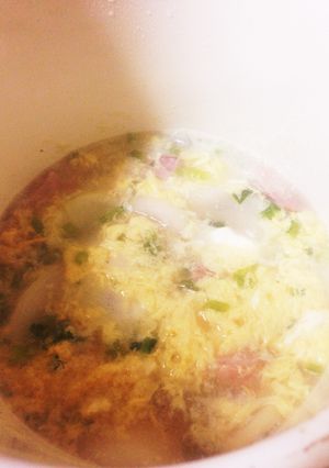 簡単 ほろほろかぶとベーコンの中華スープ-レシピのメイン写真