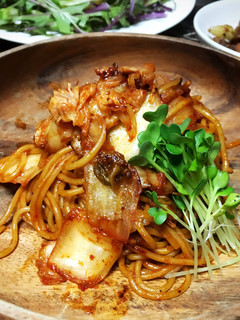 キムチ焼きそば 肉ナシでも充分美味しい!-レシピのメイン写真