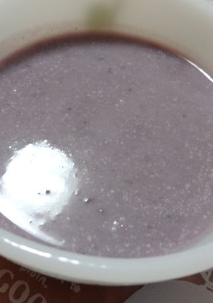 紫いもの豆乳スープ-レシピのメイン写真
