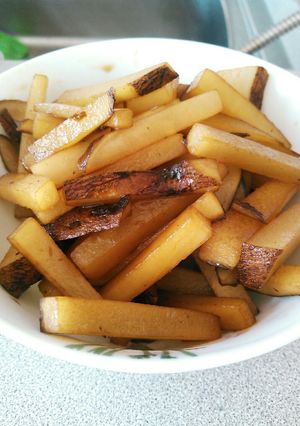 美人☆奇跡の野菜☆ヤーコンのきんぴら-レシピのメイン写真