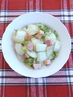 白菜ベーコンのポン酢炒め。-レシピのメイン写真