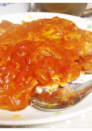 キャベツのトマトカレー-レシピのメイン写真