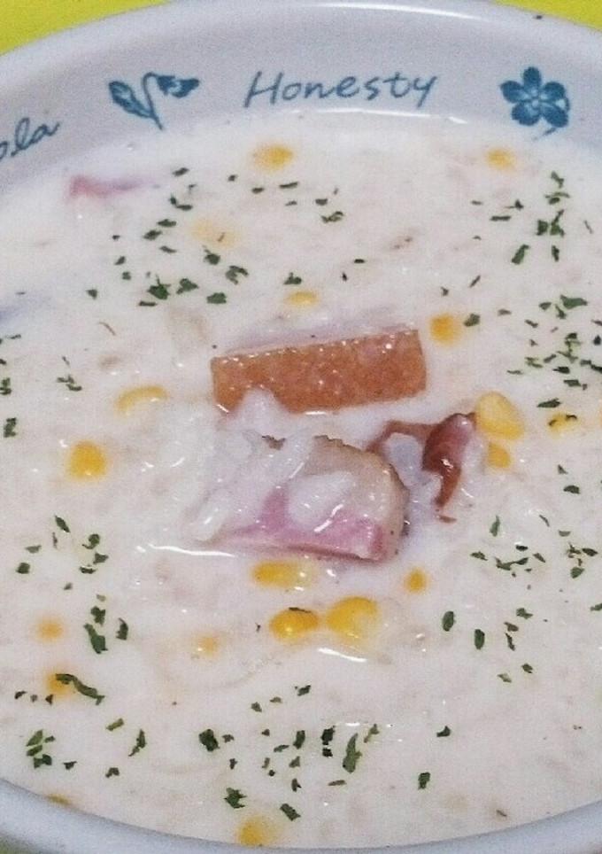 冷凍ご飯で簡単ミルク粥-レシピのメイン写真