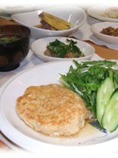 鶏肉のふわふわハンバーグ-レシピのメイン写真