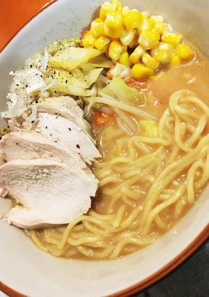 酒粕がミソ！風味抜群の味噌ラーメン-レシピのメイン写真
