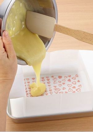 クッキングシートで！チョコ型の作り方-レシピのメイン写真