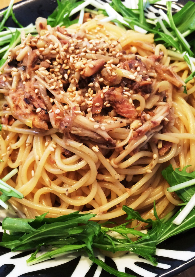さんま缶で簡単！さんまの和風パスタ★-レシピのメイン写真