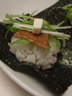 豚照りと水菜の手巻きごはん-レシピのメイン写真