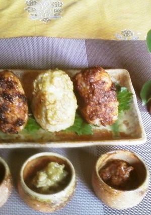 野菜味噌焼おにぎり-レシピのメイン写真
