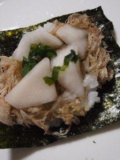 とろろ昆布とかぶら漬けの手まきごはん-レシピのメイン写真