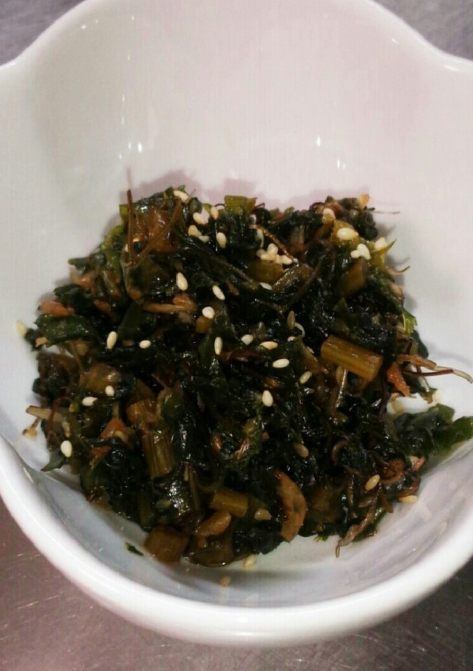 大根葉と小えびの炒め煮-レシピのメイン写真