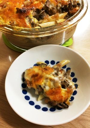 子供も大好き♡お手軽ポルチーニグラタン-レシピのメイン写真