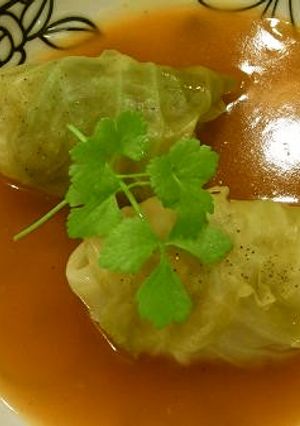 ベーコンのロールキャベツ-レシピのメイン写真