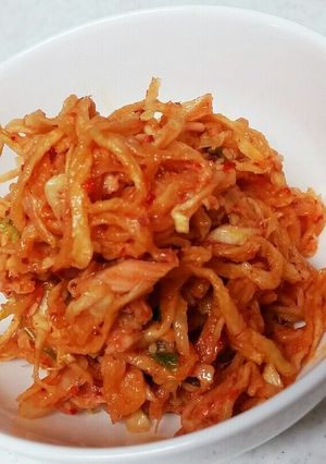 ポリポリ美味しい♪切り干し大根キムチ和え-レシピのメイン写真