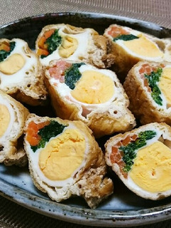 我が家の定番☆卵と野菜の袋煮-レシピのメイン写真
