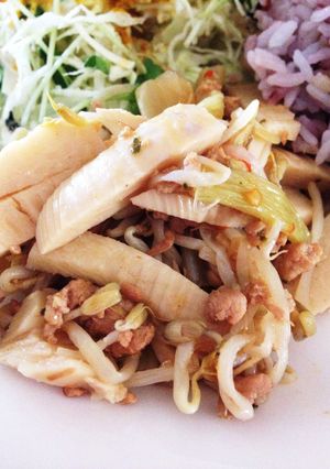 焼肉のタレで簡単！セロリ嫌いにも…-レシピのメイン写真