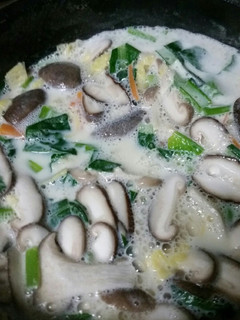野菜たっぷり豆乳スープ-レシピのメイン写真